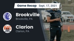Recap: Brookville  vs. Clarion  2021