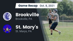 Recap: Brookville  vs. St. Mary's  2021