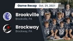 Recap: Brookville  vs. Brockway  2021