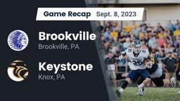 Recap: Brookville  vs. Keystone  2023