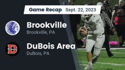 Recap: Brookville  vs. DuBois Area  2023