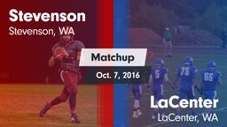 Matchup: Stevenson High vs. LaCenter  2016
