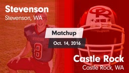 Matchup: Stevenson High vs. Castle Rock  2016