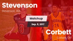 Matchup: Stevenson High vs. Corbett  2017