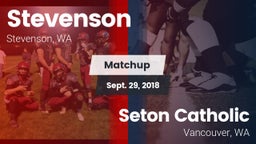 Matchup: Stevenson High vs. Seton Catholic  2018