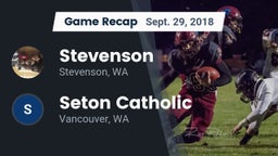 Recap: Stevenson  vs. Seton Catholic  2018