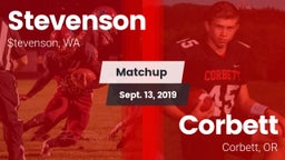 Matchup: Stevenson High vs. Corbett  2019