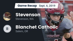 Recap: Stevenson  vs. Blanchet Catholic  2019