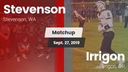 Matchup: Stevenson High vs. Irrigon  2019