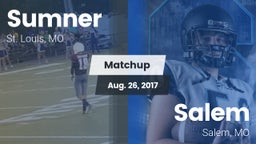 Matchup: Sumner  vs. Salem  2016