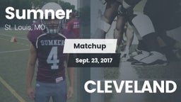 Matchup: Sumner  vs. CLEVELAND 2017