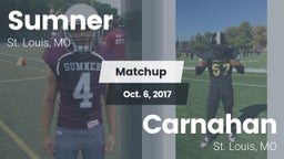 Matchup: Sumner  vs. Carnahan  2017