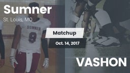 Matchup: Sumner  vs. VASHON 2017