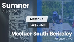 Matchup: Sumner  vs. Mccluer South Berkeley 2018