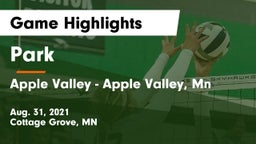 Park  vs Apple Valley - Apple Valley, Mn Game Highlights - Aug. 31, 2021
