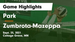 Park  vs Zumbrota-Mazeppa  Game Highlights - Sept. 25, 2021