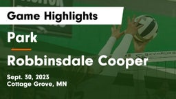 Park  vs Robbinsdale Cooper  Game Highlights - Sept. 30, 2023