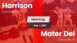 Matchup: Harrison  vs. Mater Dei  2017