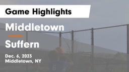Middletown  vs Suffern  Game Highlights - Dec. 6, 2023