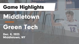 Middletown  vs Green Tech  Game Highlights - Dec. 8, 2023