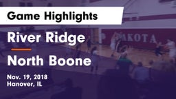 River Ridge  vs North Boone Game Highlights - Nov. 19, 2018