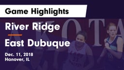 River Ridge  vs East Dubuque Game Highlights - Dec. 11, 2018