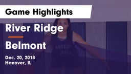 River Ridge  vs Belmont Game Highlights - Dec. 20, 2018