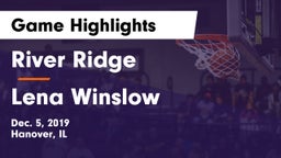 River Ridge  vs Lena Winslow Game Highlights - Dec. 5, 2019