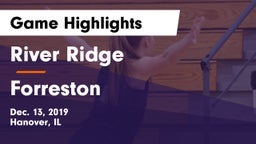 River Ridge  vs Forreston  Game Highlights - Dec. 13, 2019