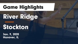 River Ridge  vs Stockton  Game Highlights - Jan. 9, 2020