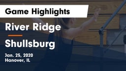 River Ridge  vs Shullsburg  Game Highlights - Jan. 25, 2020
