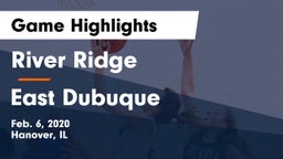 River Ridge  vs East Dubuque  Game Highlights - Feb. 6, 2020