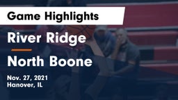 River Ridge  vs North Boone  Game Highlights - Nov. 27, 2021