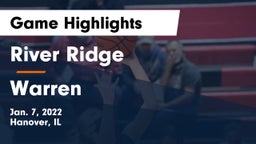 River Ridge  vs Warren Game Highlights - Jan. 7, 2022