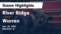 River Ridge  vs Warren Game Highlights - Jan. 25, 2022