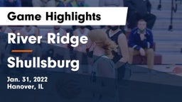 River Ridge  vs Shullsburg  Game Highlights - Jan. 31, 2022