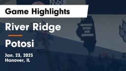 River Ridge  vs Potosi Game Highlights - Jan. 23, 2023