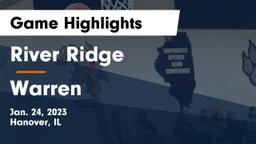 River Ridge  vs Warren Game Highlights - Jan. 24, 2023