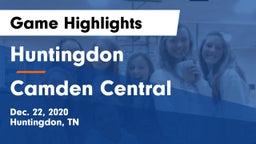 Huntingdon  vs Camden Central  Game Highlights - Dec. 22, 2020
