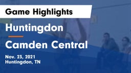 Huntingdon  vs Camden Central  Game Highlights - Nov. 23, 2021