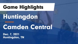Huntingdon  vs Camden Central  Game Highlights - Dec. 7, 2021