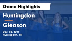 Huntingdon  vs Gleason  Game Highlights - Dec. 21, 2021