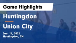 Huntingdon  vs Union City  Game Highlights - Jan. 11, 2022