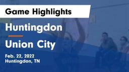 Huntingdon  vs Union City  Game Highlights - Feb. 22, 2022