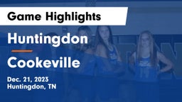 Huntingdon  vs Cookeville  Game Highlights - Dec. 21, 2023