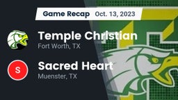 Recap: Temple Christian  vs. Sacred Heart  2023