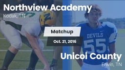 Matchup: Northview Academy vs. Unicoi County  2016