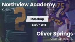 Matchup: Northview Academy vs. Oliver Springs  2018