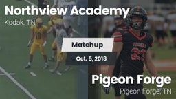 Matchup: Northview Academy vs. Pigeon Forge  2018