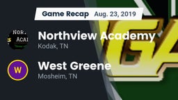 Recap: Northview Academy vs. West Greene  2019